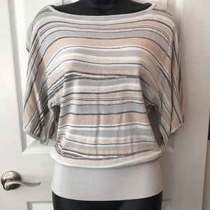 White House Black Market Short Sleeved Sweater